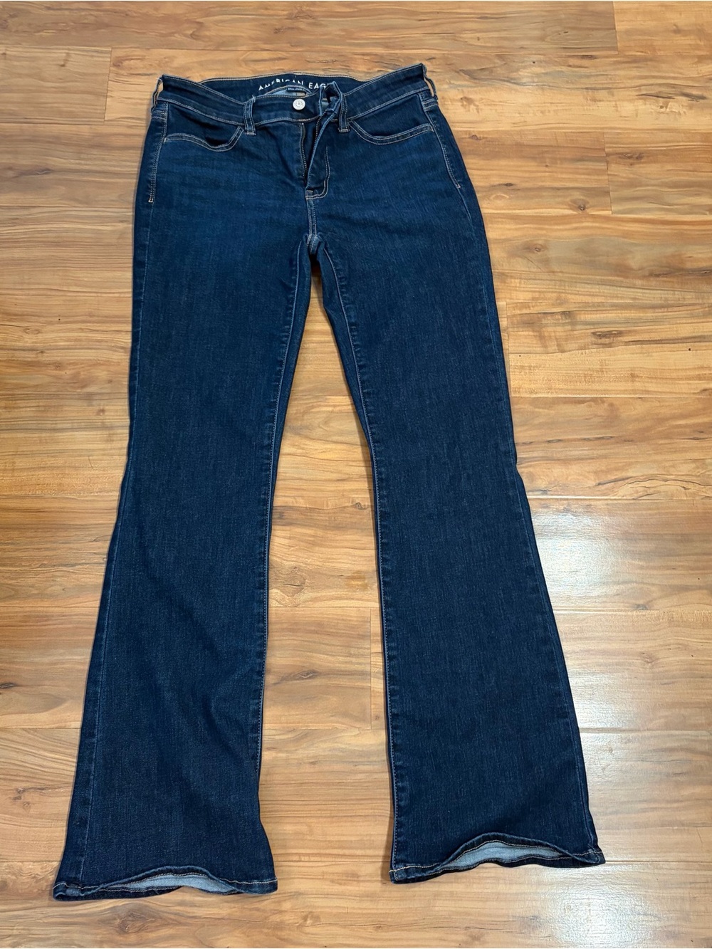 American Eagle Outfitters Indigo Flare Jeans - Women